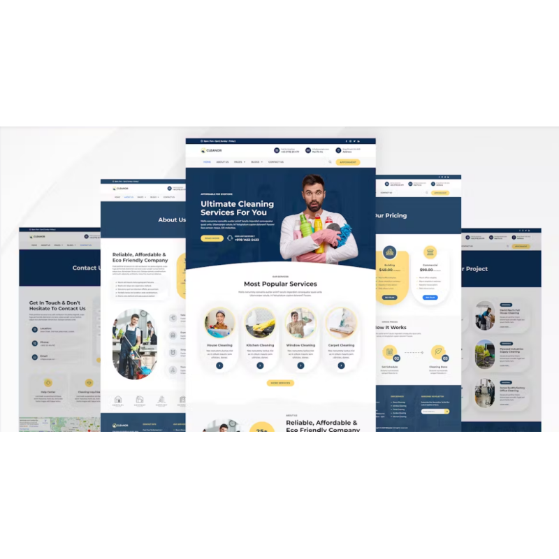 Cleanor - Cleaning Services Cleanor - Cleaning Services