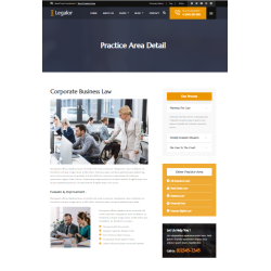 Legalor - Law Firm & Attorney
