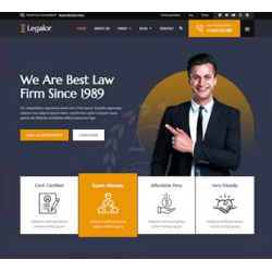 Legalor - Law Firm & Attorney